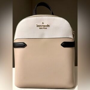 Used Kate Spade Staci Saffiano Leather Dome Backpack Purse